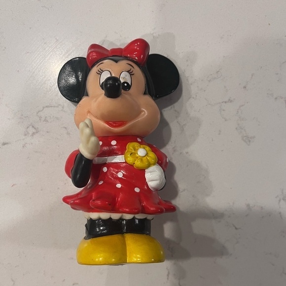 Vintage 1960’s Disneyland Walt Disney Springtime Minnie Mouse Bank Size 6” Rare - Picture 1 of 2